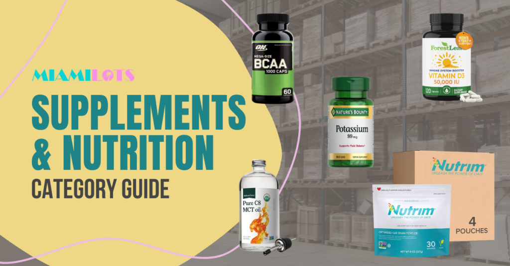 Supplements & Nutrition in Bulk for Resellers